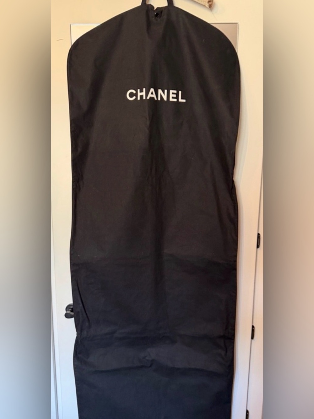 CHANEL BLACK GARMENT BAG